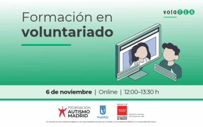 Próxima formación para hacer voluntariado con la Federación Autismo Madrid – 6 de noviembre